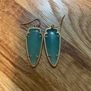 Blue Kendra scott earrings